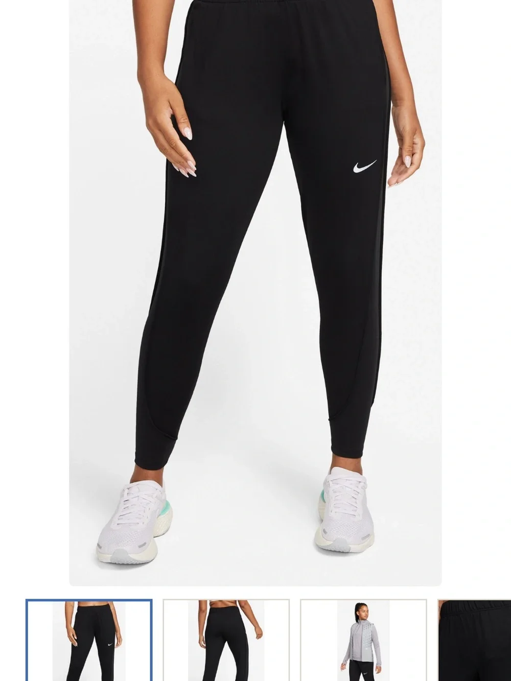 Nike Black Women's Therma-Fit Athletic Jogger Pants